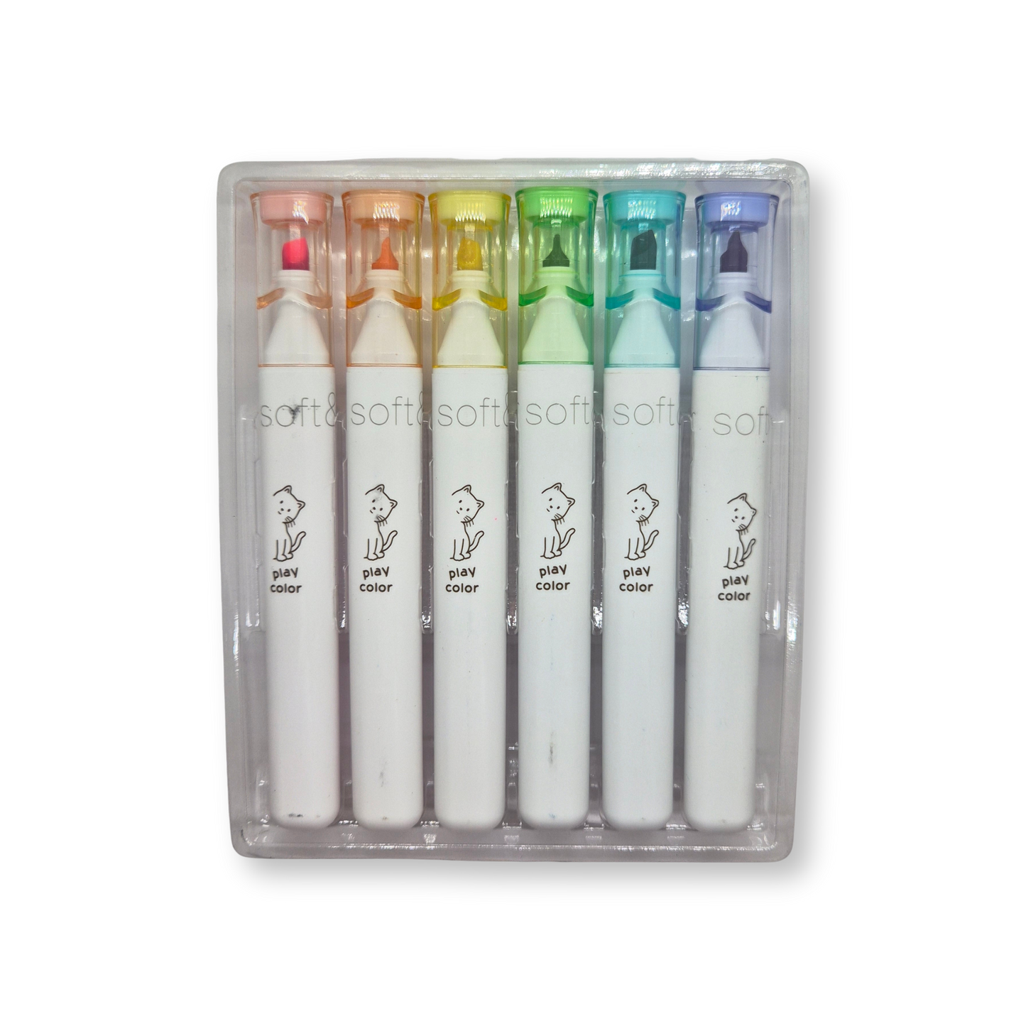 Caja de Plumones "Gatito"