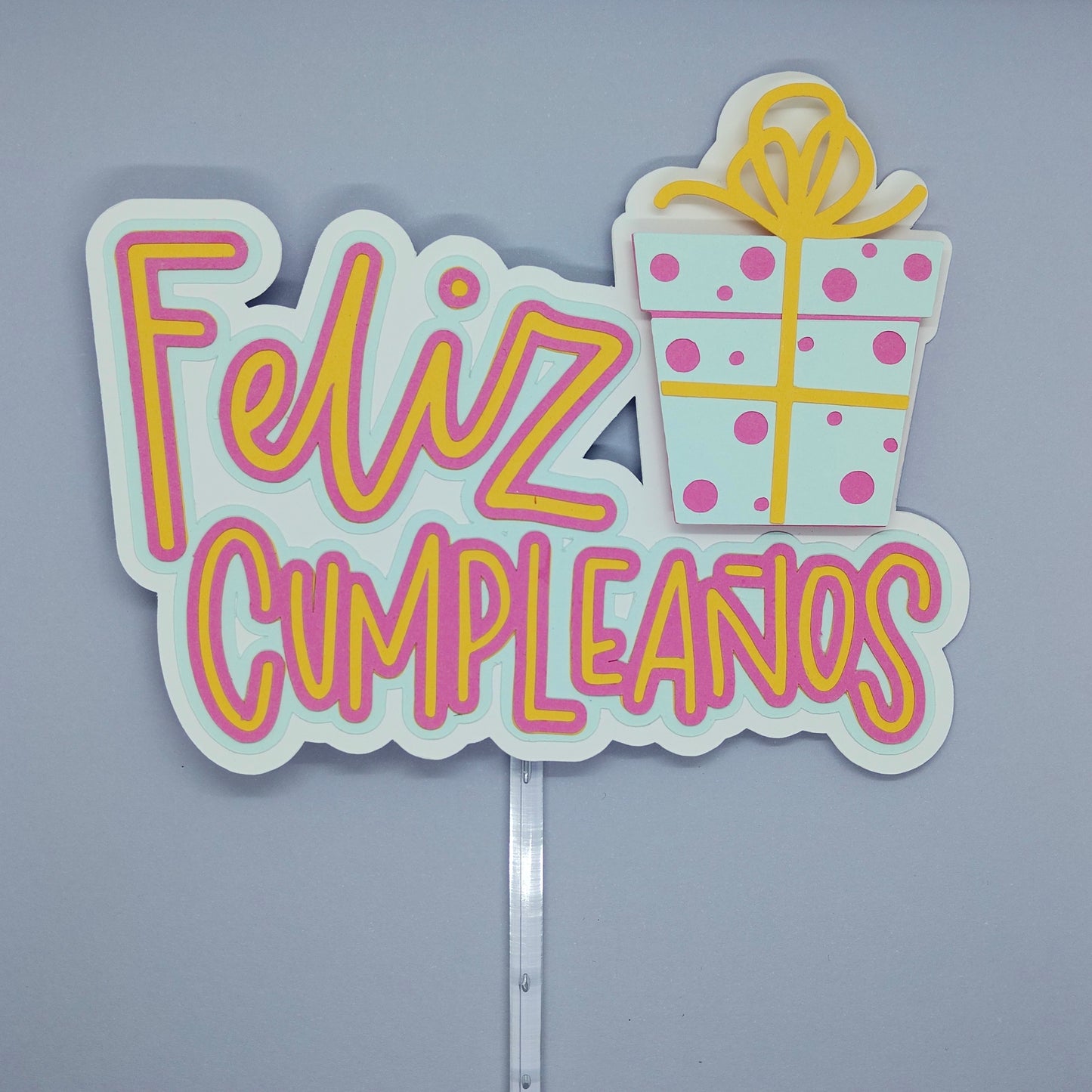 Cake Topper "Regalo"