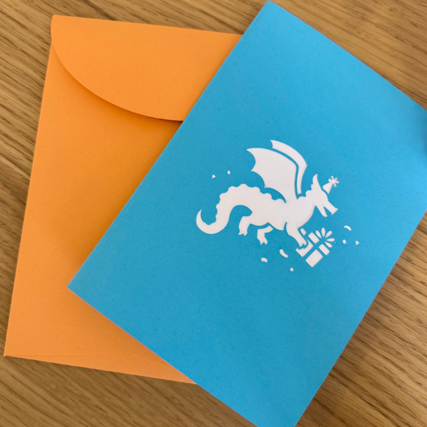 Tarjeta POP UP "Dragón"