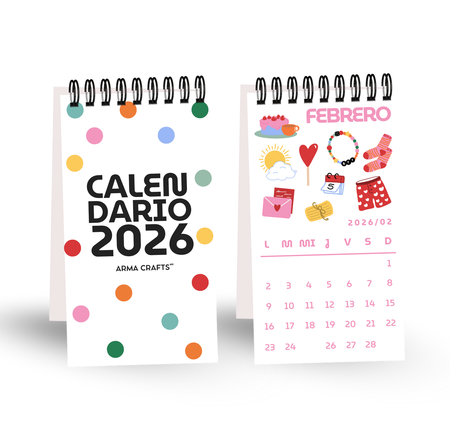 CALENDARIO 2026 - ESCRITORIO