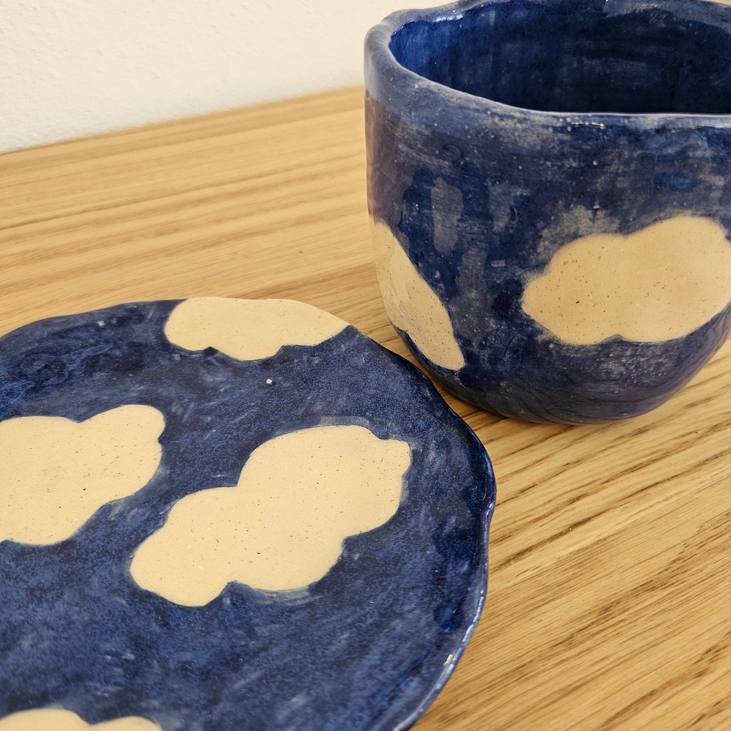 Taza + Platito Nube