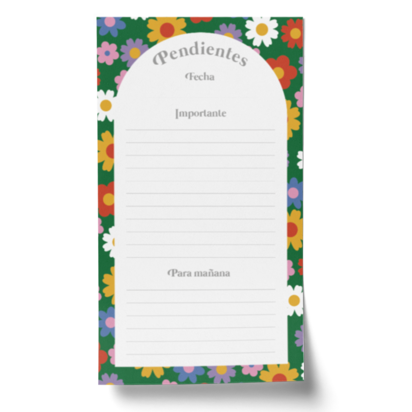 Block Pendientes "Florecer"