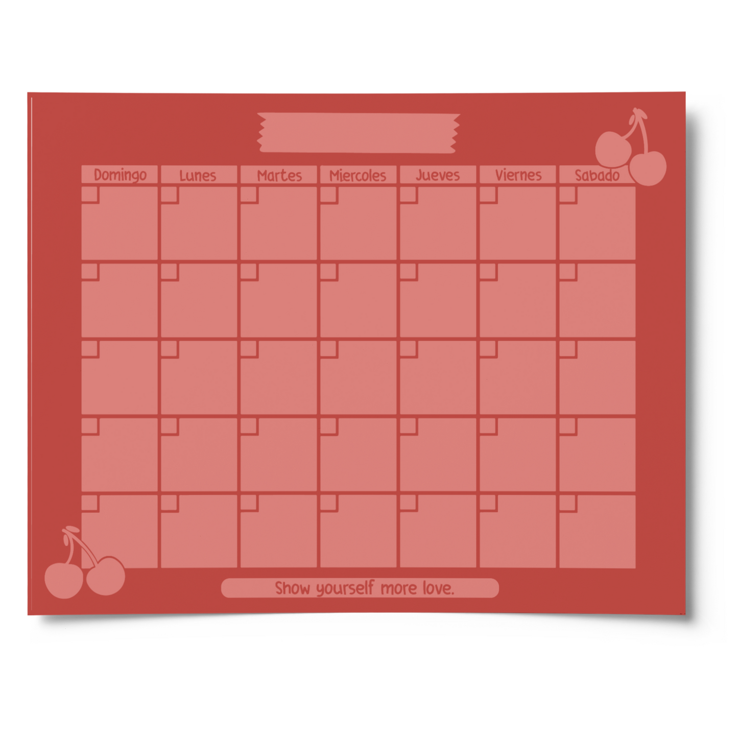 Block Mensual "Have a nice day"