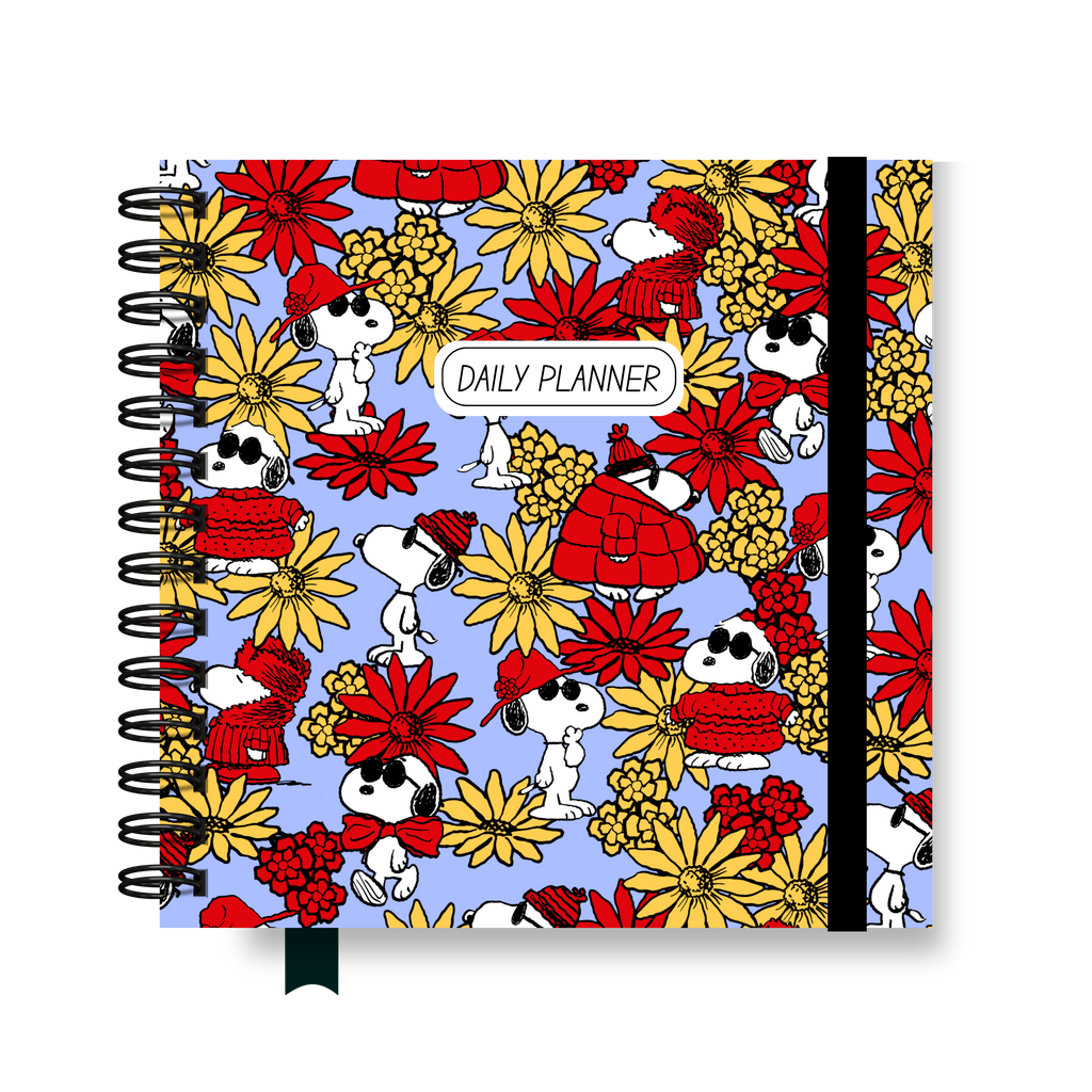 Daily Planner "Snoopy Flores"