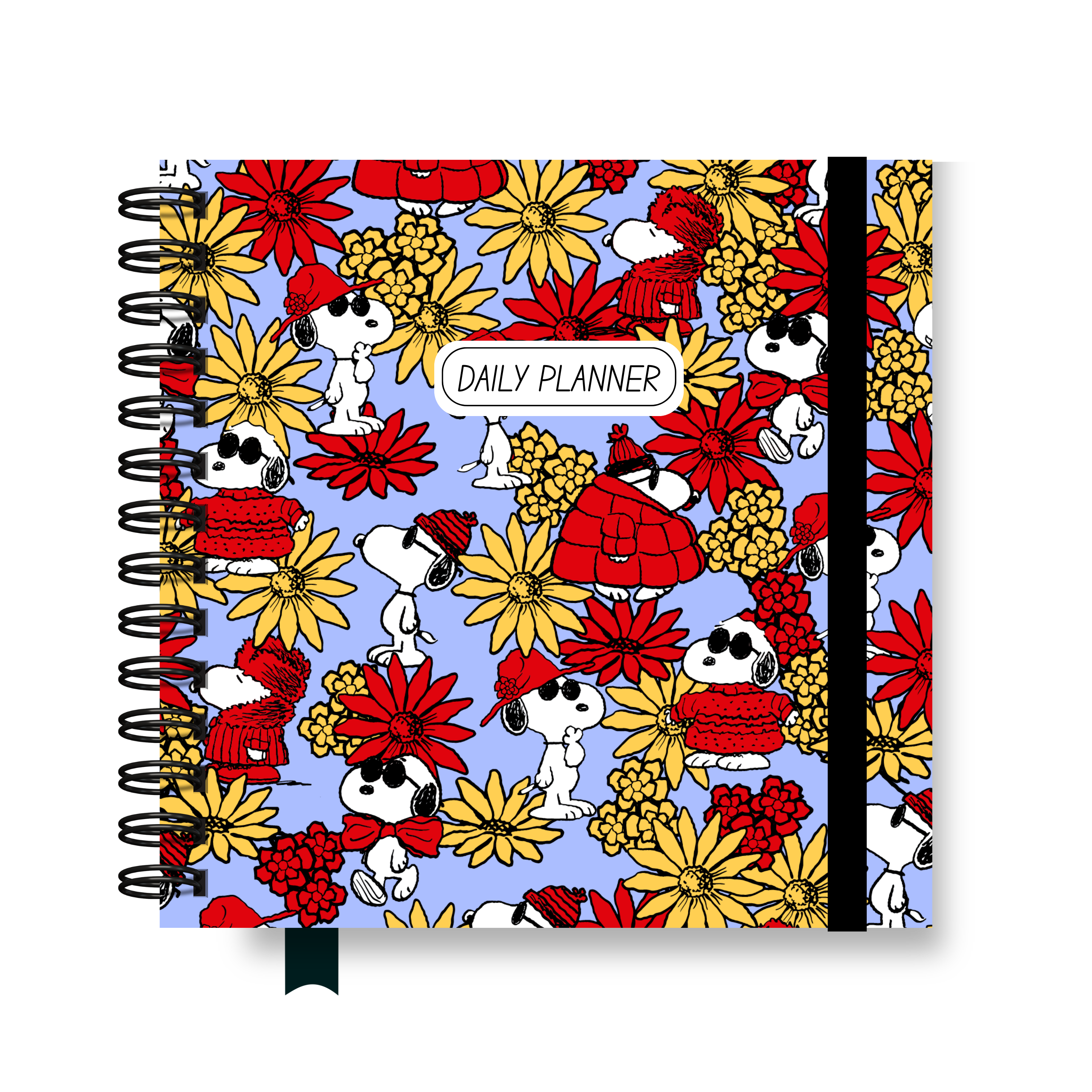 Daily Planner "Snoopy Flores"