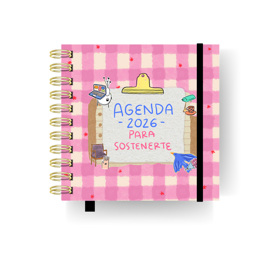 Agenda Semanal 2026 "PARA SOSTENERTE"