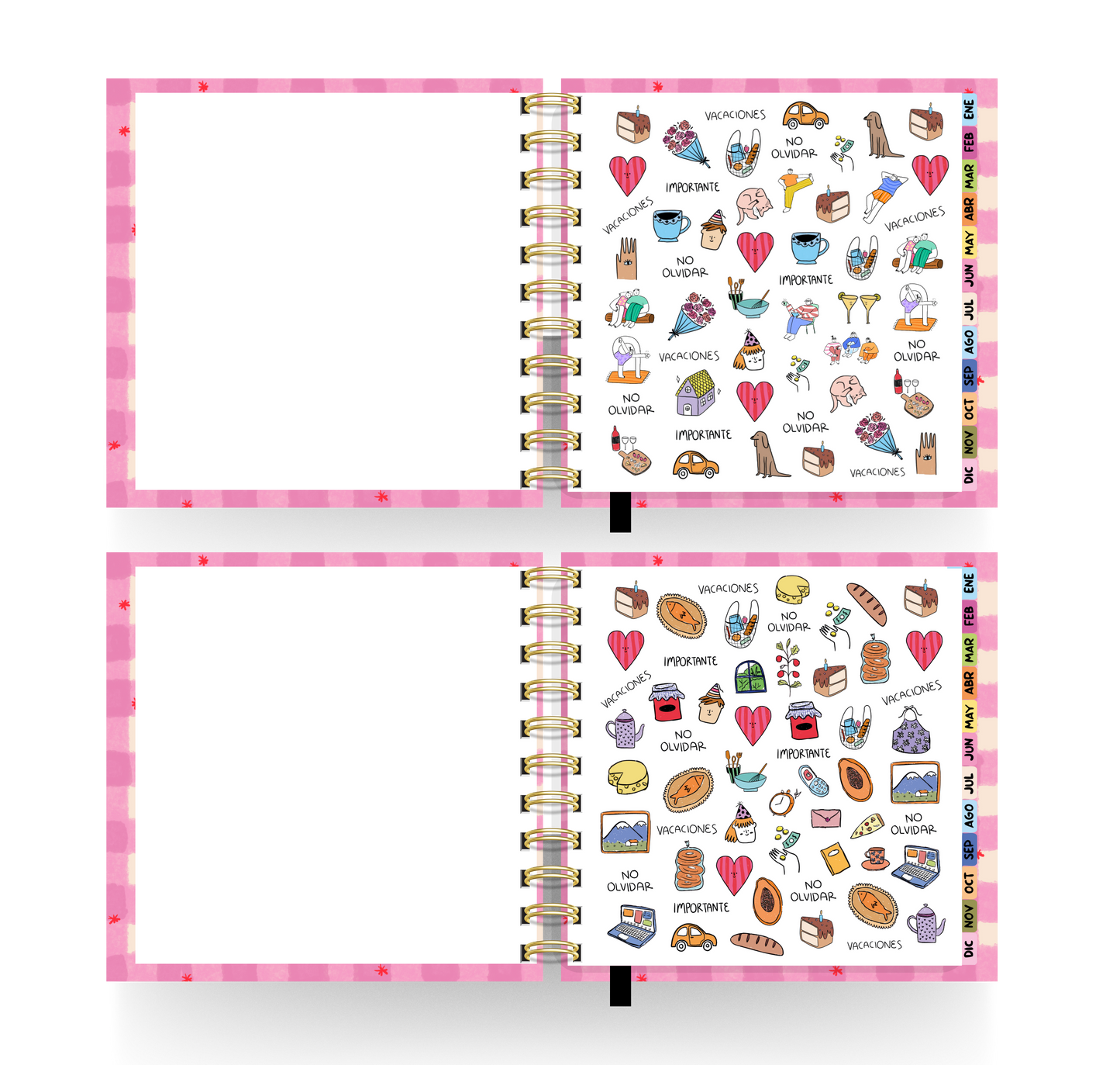 Agenda Semanal 2026 "PARA SOSTENERTE"