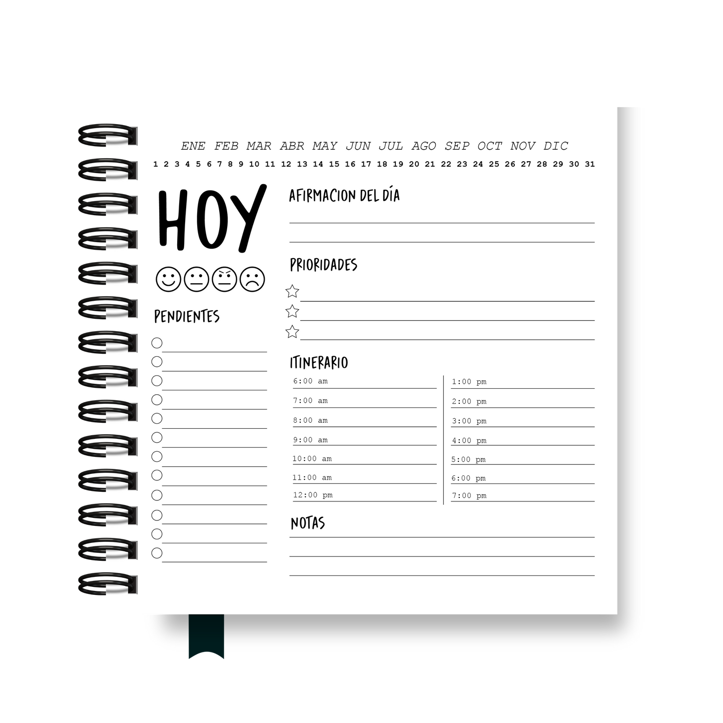 Daily Planner "Constelación"
