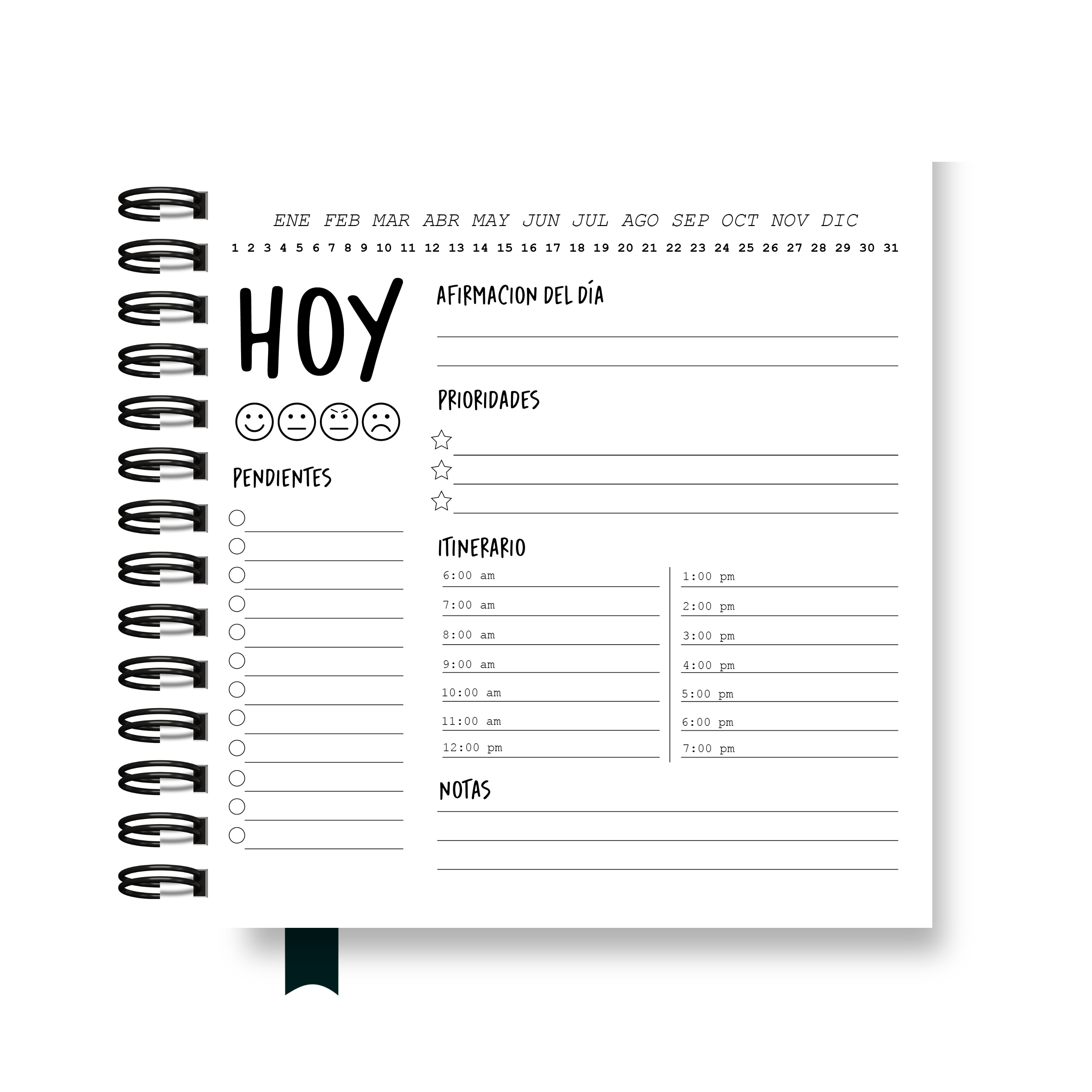 Daily Planner "Melody"