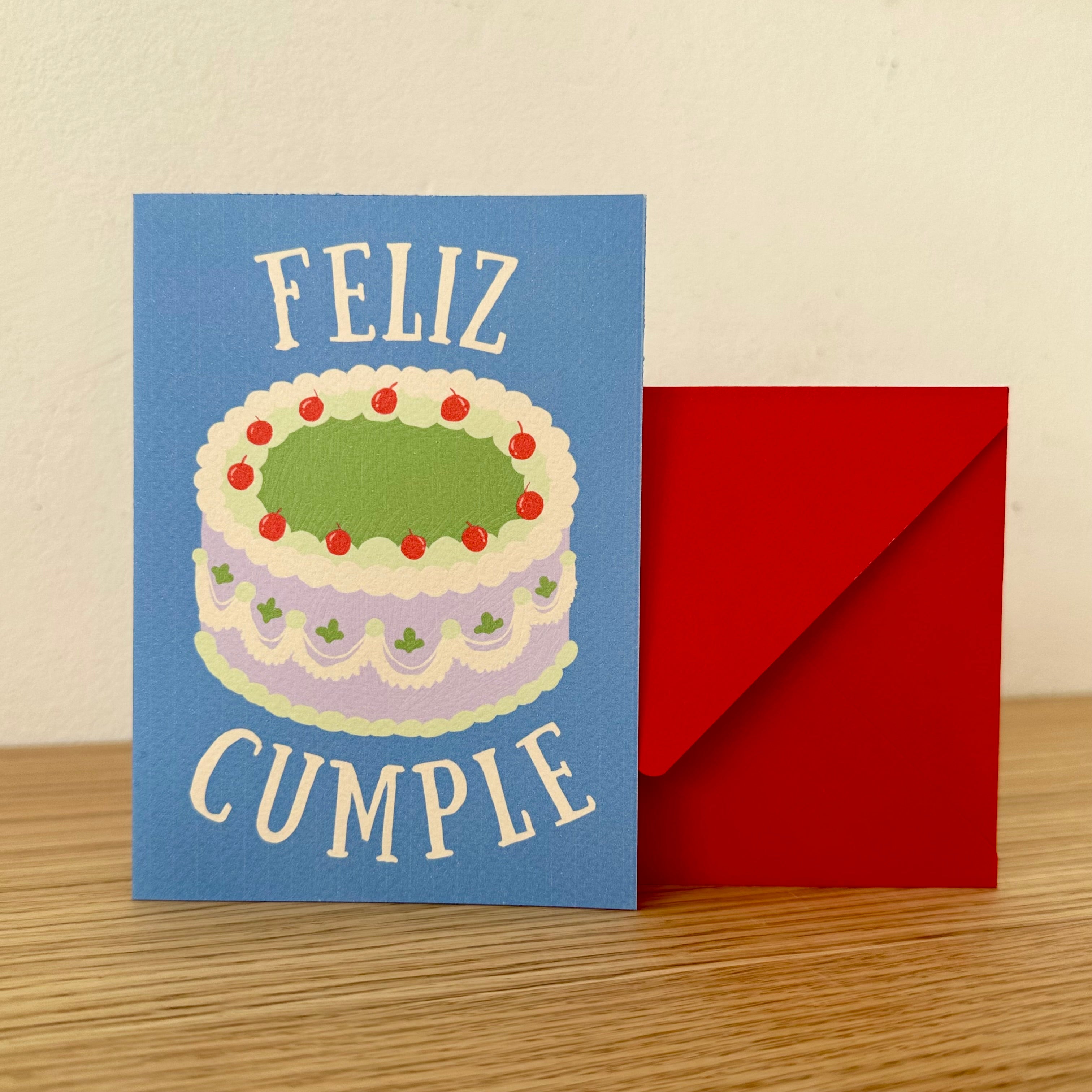 Tarjeta "Feliz cumple"