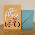 Tarjeta "Bon Voyage"