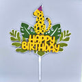 Cake Topper "HBD Selva"