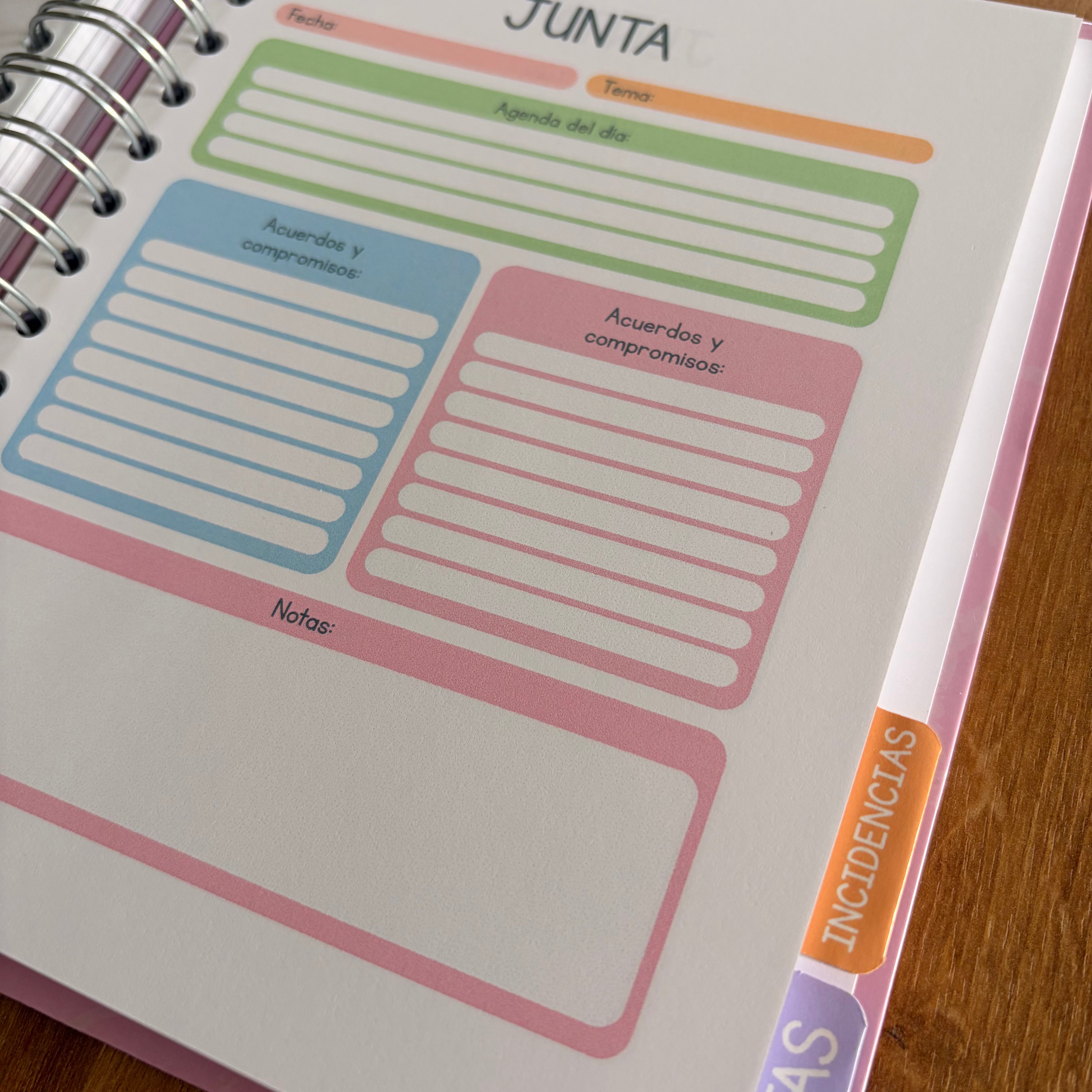 Agenda Docente 2026-2027