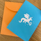 Tarjeta POP UP "Dragón"