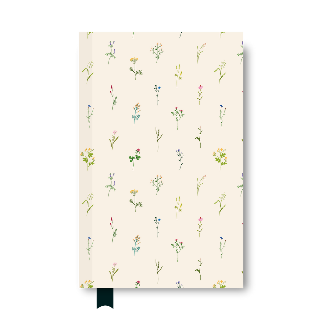 Libreta Media Carta "Flores"