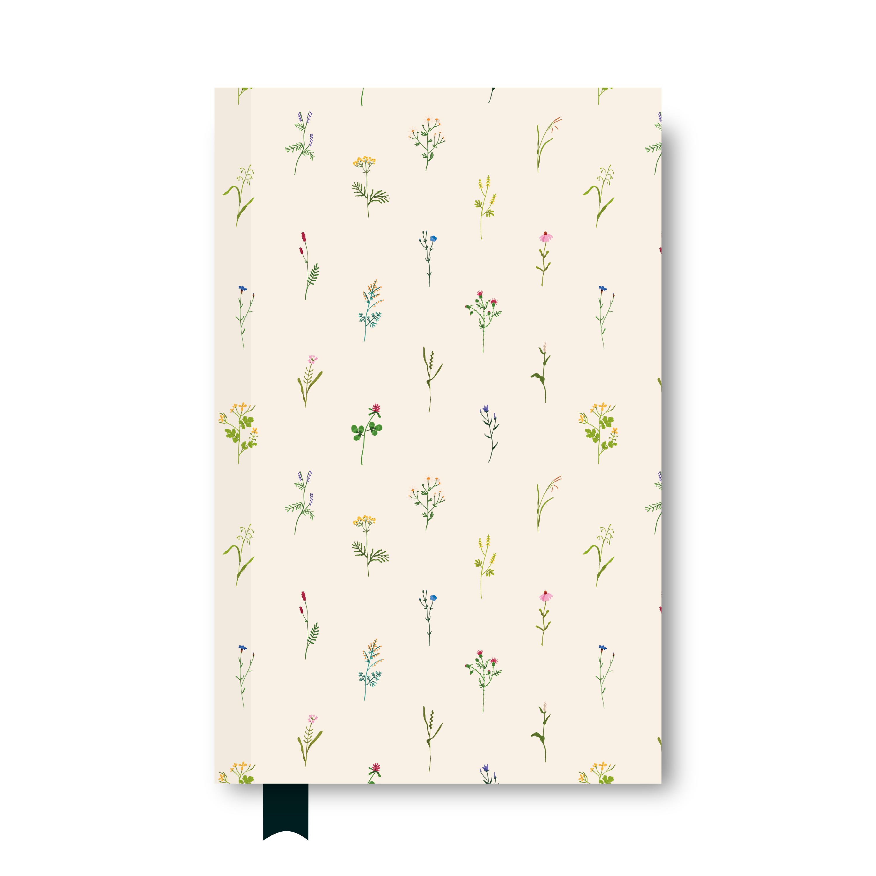 Libreta Media Carta "Flores"