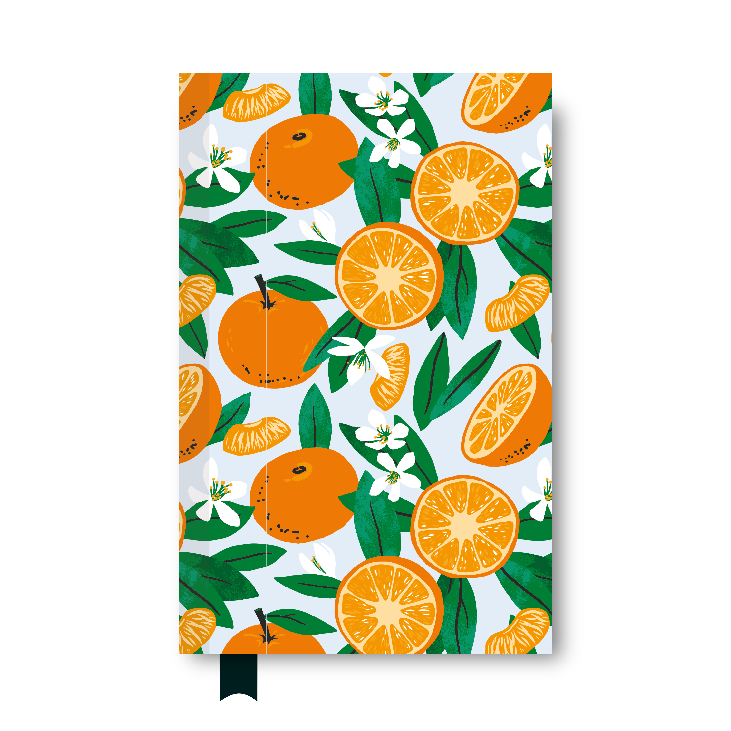 Libreta Media Carta "Naranjas"