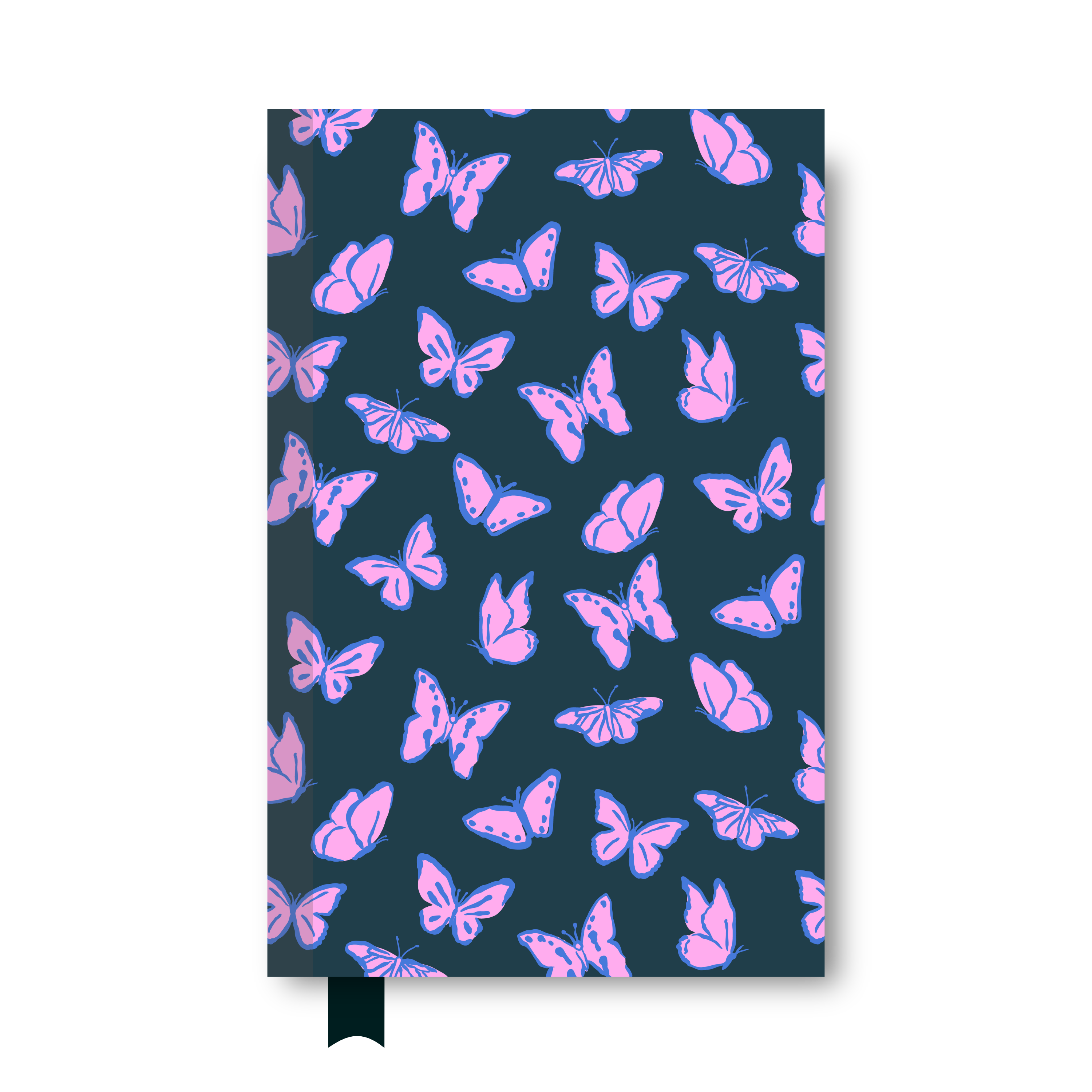 Libreta Media Carta "Mariposas"