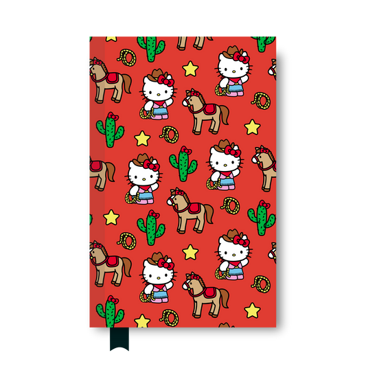 Libreta Media Carta "Kitty Vaquera"