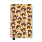 Libreta Media Carta "Monchhichi Banana"