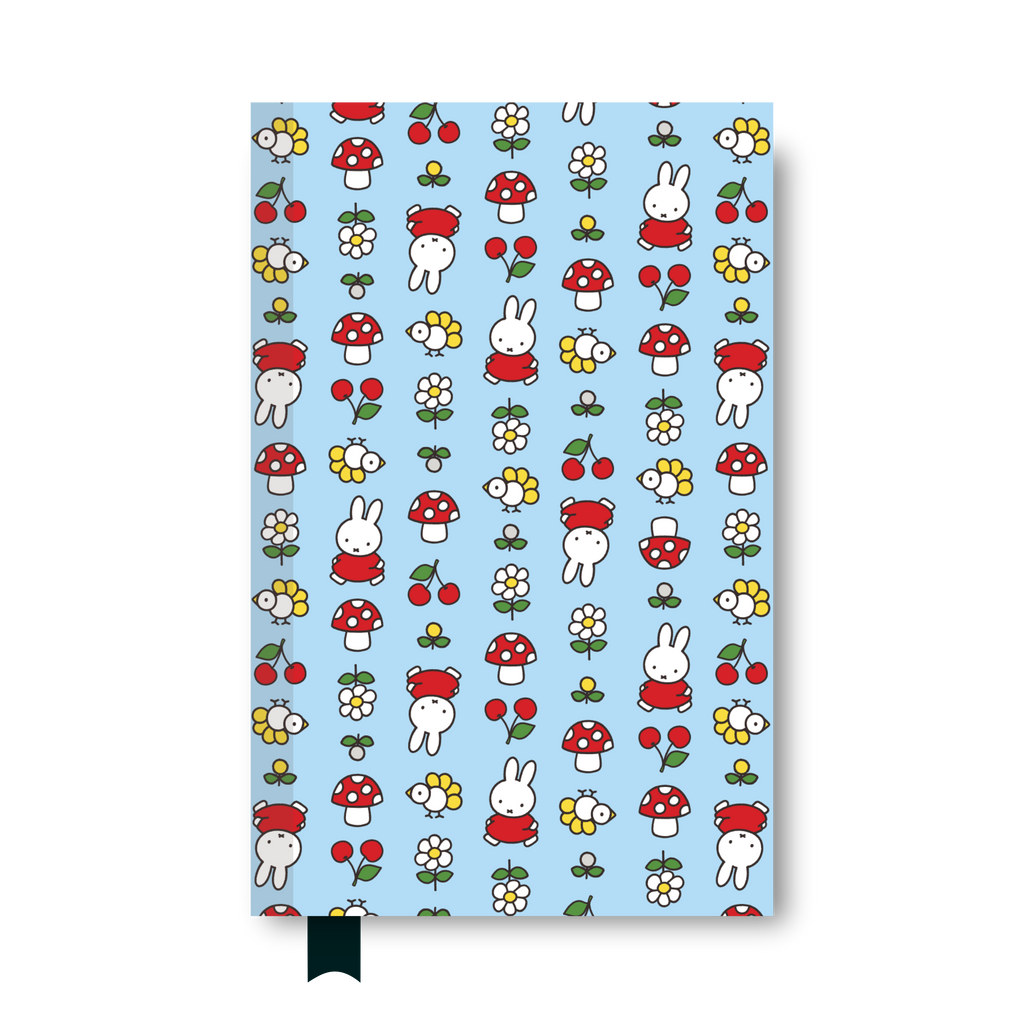 Libreta Media Carta "Flores Miffy"