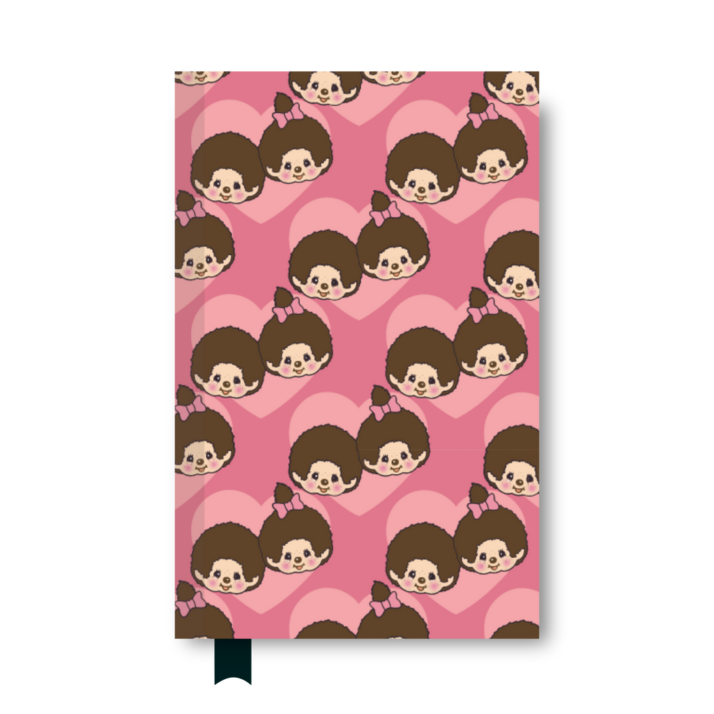 Libreta Media Carta "Pink Monchhichi"