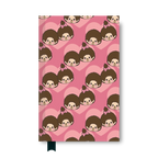 Libreta Media Carta "Pink Monchhichi"