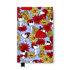 Libreta Media Carta "Snoopy Flores"