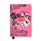 Libreta Media Carta "BURN BOOK"