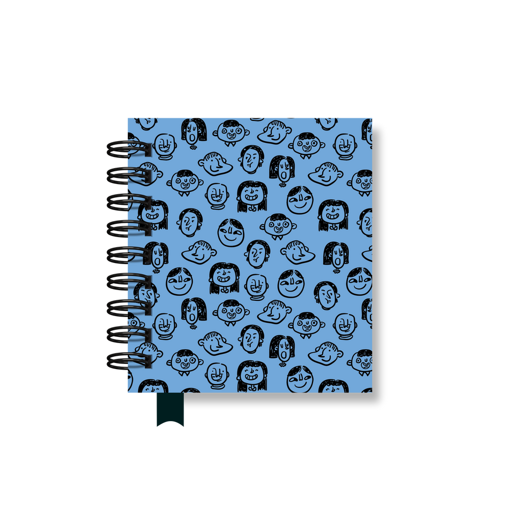 Libreta de Bolsillo "Caras"