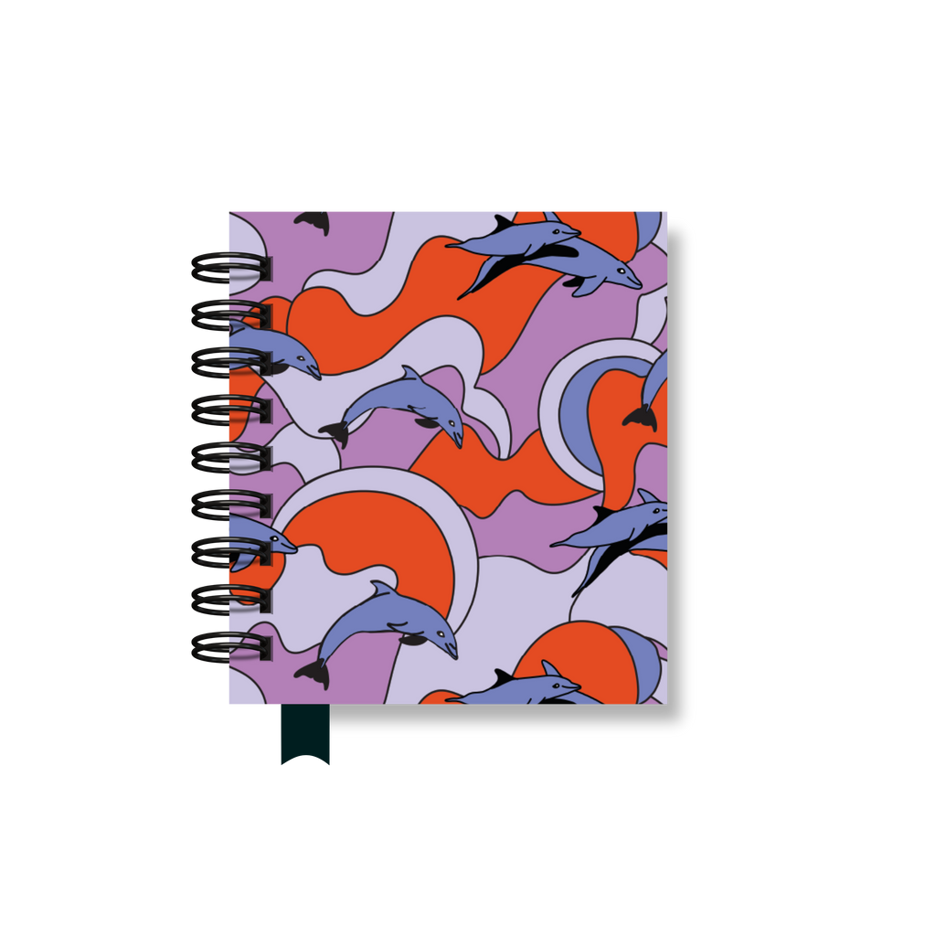 Libreta de Bolsillo "Delfines"
