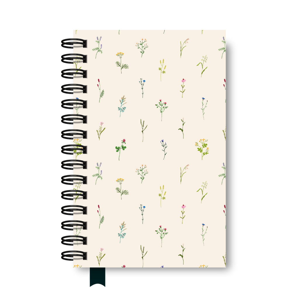 Libreta Media Carta "Flores"
