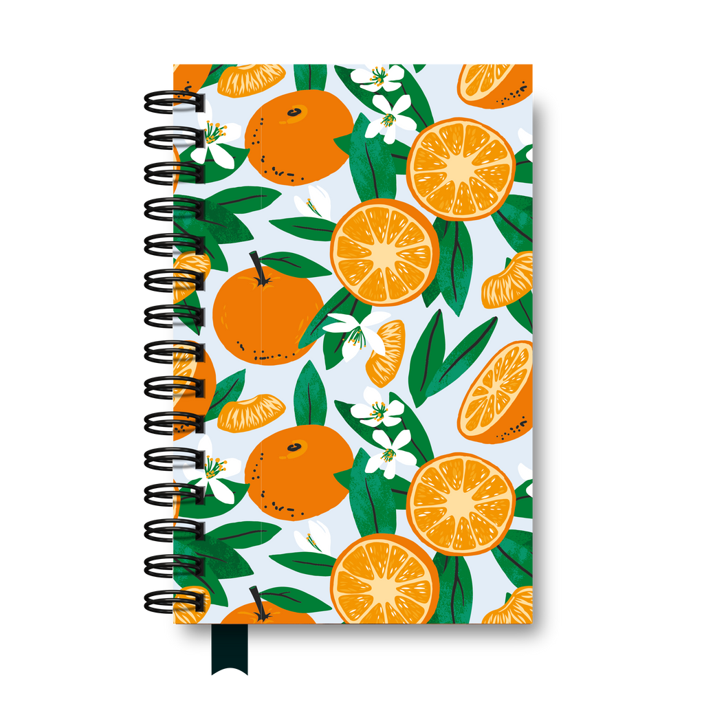 Libreta Media Carta "Naranjas"