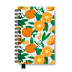 Libreta Media Carta "Naranjas"