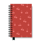 Libreta Media Carta "Cerezas"