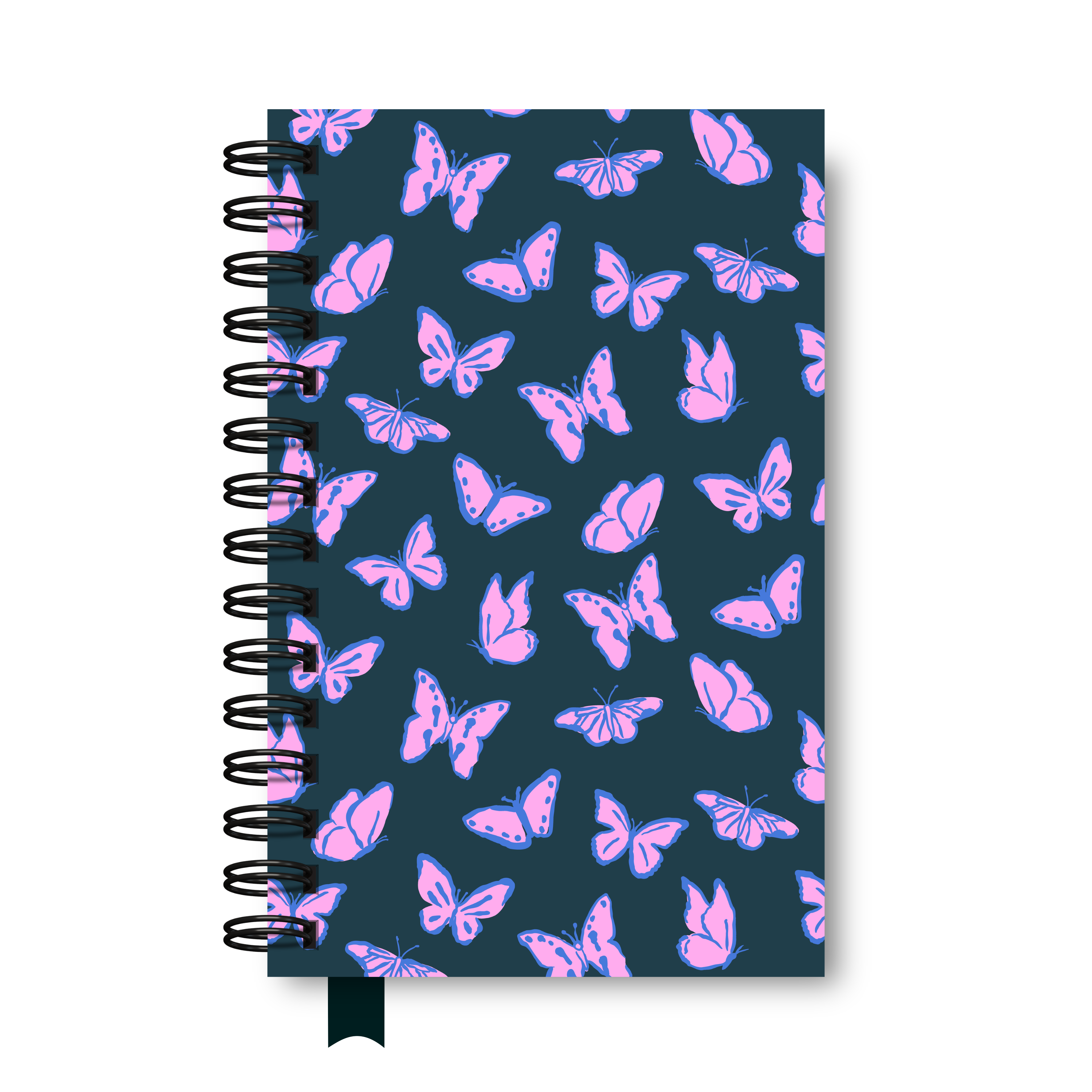 Libreta Media Carta "Mariposas"