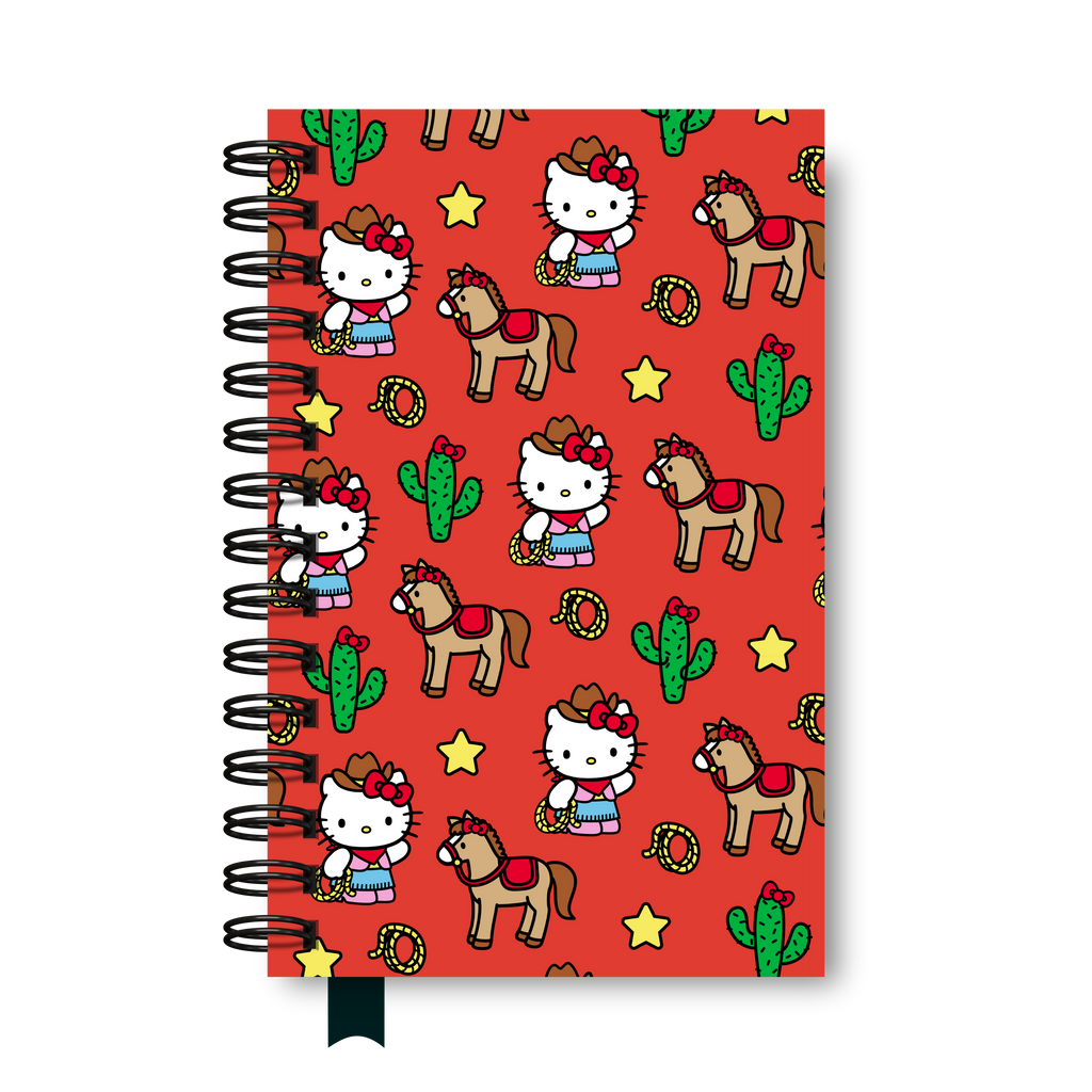 Libreta Media Carta "Kitty Vaquera"
