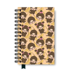 Libreta Media Carta "Monchhichi Banana"