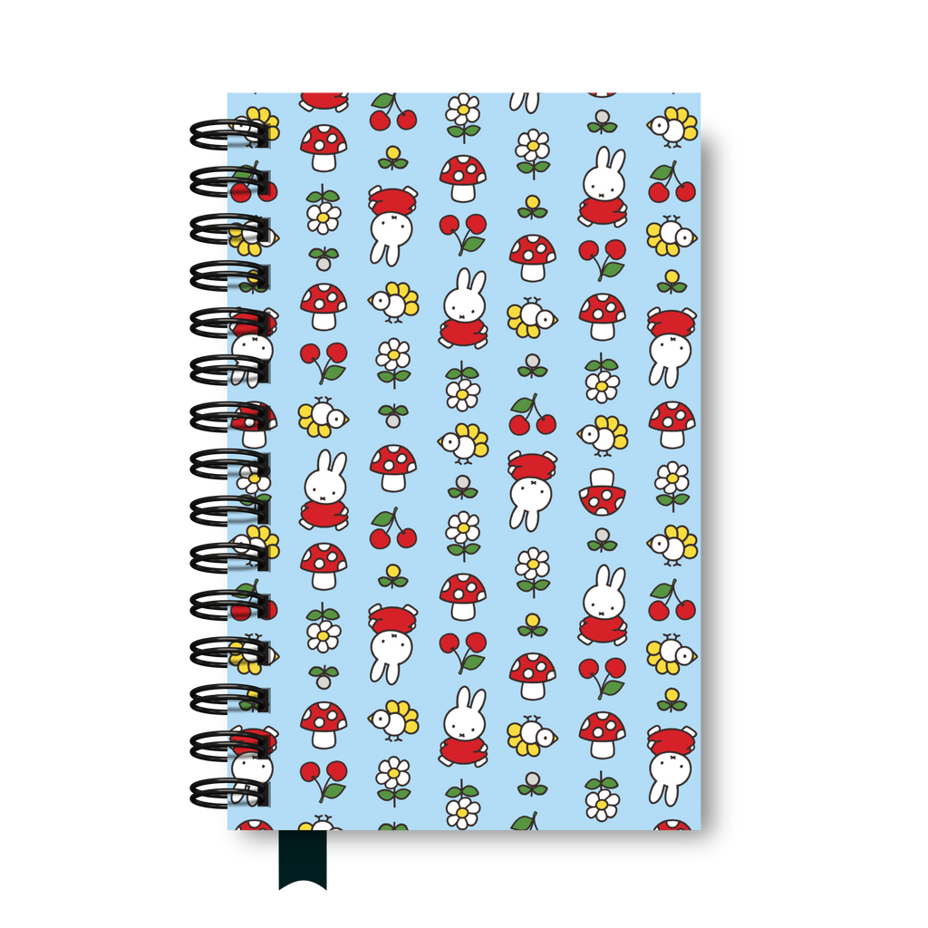 Libreta Media Carta "Flores Miffy"