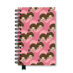 Libreta Media Carta "Pink Monchhichi"