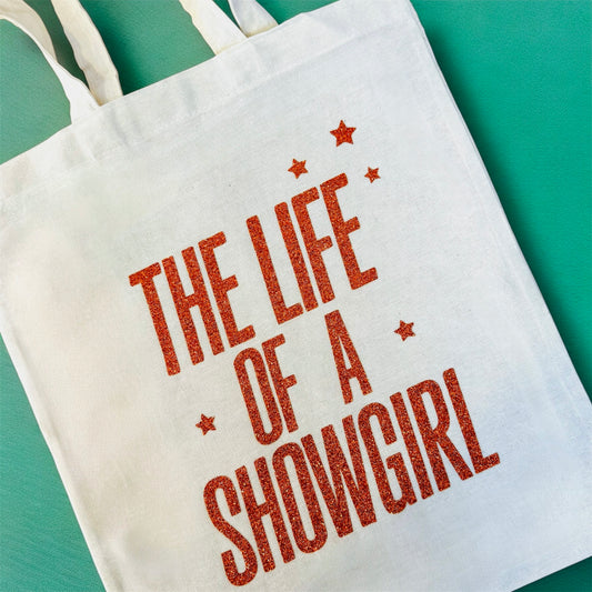 Tote "THE LIFE OF A SHOWGIRL"