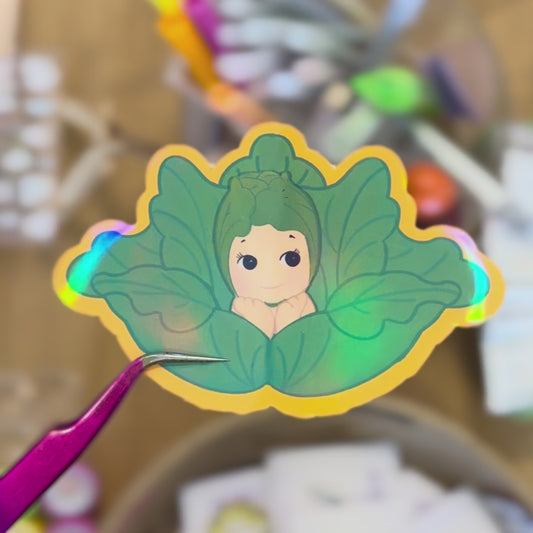 Sticker Vinil Holográfico "Cabbage Patch Sonny"